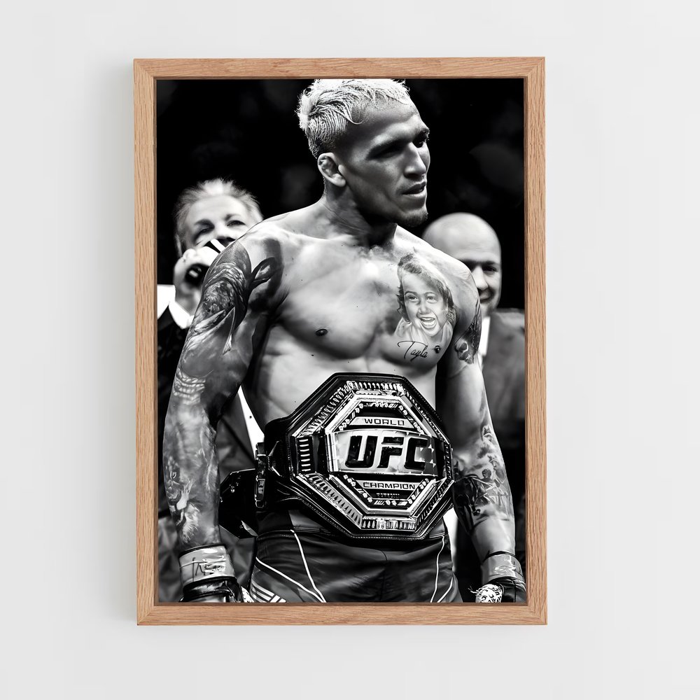 Poster Charles oliveira – affiche MMA (vue 4)